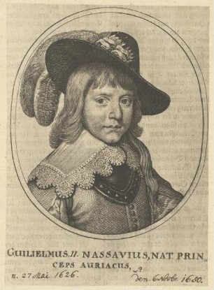 Bildnis des Guilielmus Nassavius