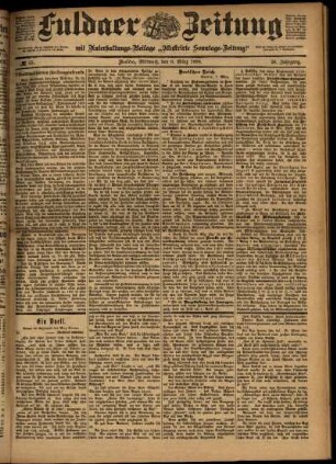 Ausgabe vom Mittwoch, den 08. März 1899.