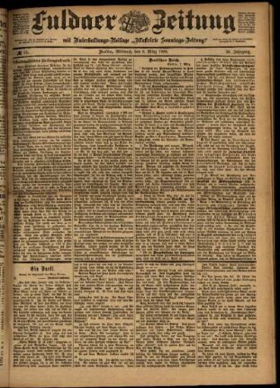 Ausgabe vom Mittwoch, den 08. März 1899.