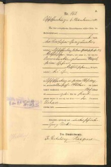 Standesamtsbuch der Stadt Aschaffenburg: Geburten 365/1900 - 184/1901