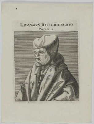 Bildnis des Erasmvs Roterodamvs