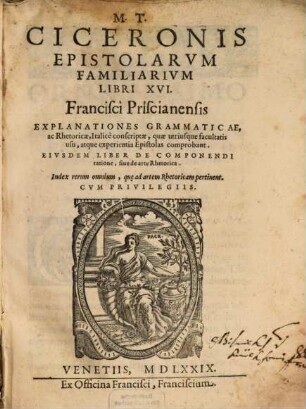 Epistolarum familiarum libri XVI