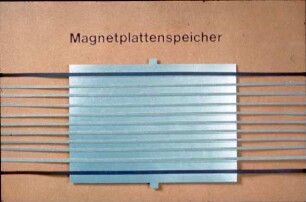 Magnetplattenspeicher (Präsentationsmaterial EDV Technik)