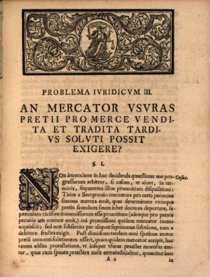 An Mercator Vsvras Pretii Pro Merce Vendita Et Tradita Tardivs Solvti Possit Exigere?