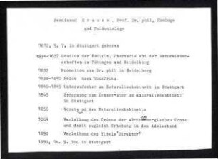Lebenslauf von Ferdinand Krauss