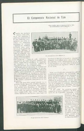 El campeonato nacional de tiro