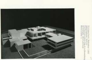 Amerikahaus, Berlin-Tiergarten (Diplomarbeit bei Willy Kreuer): Modellfoto