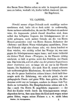 VII. Capitel.
