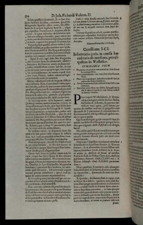 Consilium XCI. - Consilium C.