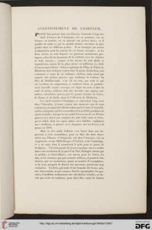 Avertissement de l'editeur
