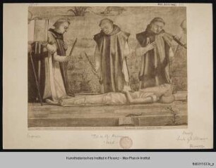 Bildausstattung : Lebensszenen des heiligen Hieronymus : Trauerfeier des heiligen Hieronymus