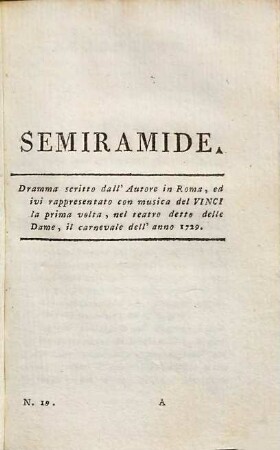 Opere dell'abate Pietro Metastasio poeta cesareo, 19. Semiramide