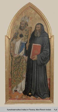 Rechter Flügel eines Triptychons mit zwei Heiligen