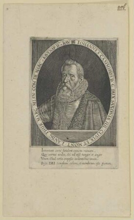 Bildnis des Johann Casimir zu Sachsen-Coburg