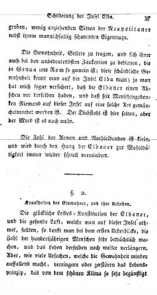 § 2. Krankheiten der Einwohner und ihre Ursachen.