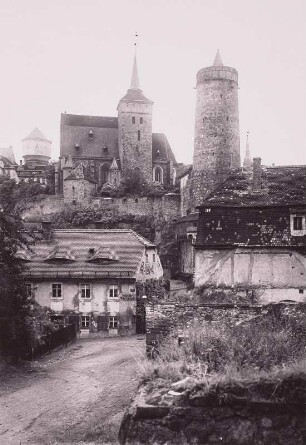 Bautzen, Michaeliskirche und Alte Wasserkunst