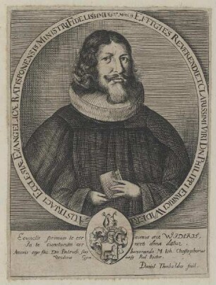 Bildnis des Philippus Ericus Widerus