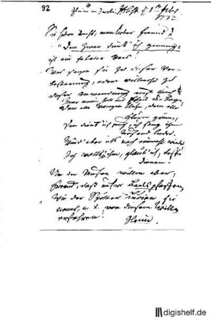 92: Brief von Johann Wilhelm Ludwig Gleim und Johann Georg Jacobi an Johann Georg Jacobi