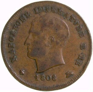 Münze, 3 Centesimi, 1808