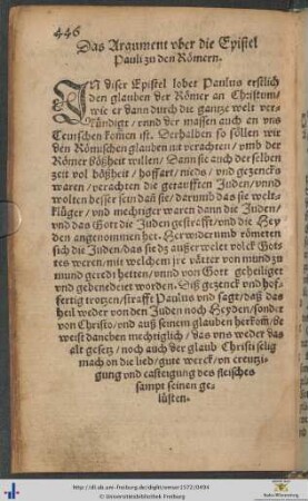 Die Episteln Pauli
