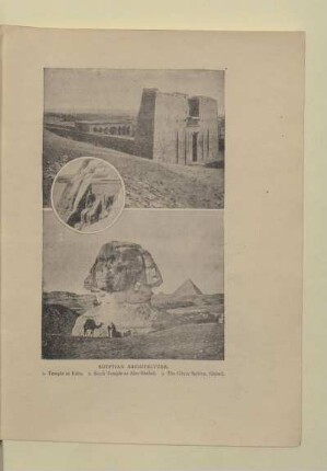 EGYPTIAN ARCHITECTURE