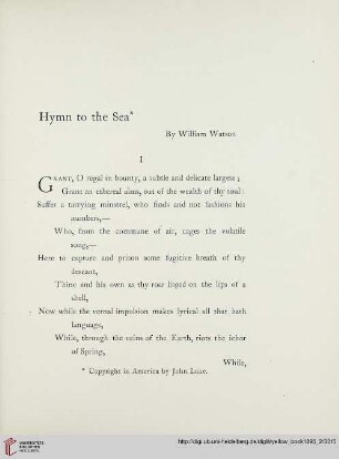 5: Hymn to the sea