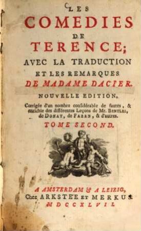 Les Comédies De Terence, Tome Second