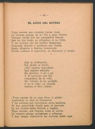 El adiós del boyero