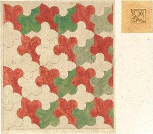 Lange, Ludwig; Lange - Archiv: XIII.2 Glasmalerei, Mosaiken, Fliesen - Details