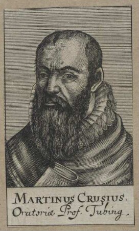 Bildnis des Martinus Crusius