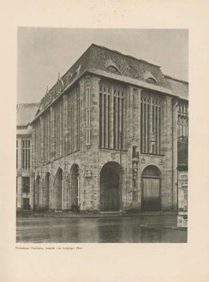 Warenhaus Wertheim, Ansicht vom Leipziger Platz
