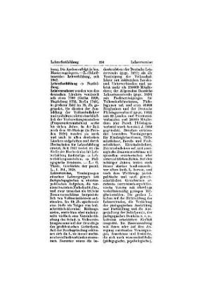 Lehrerfortbildung, [s.] Fortbildung.