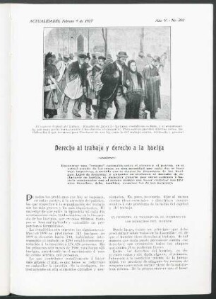 Derecho al trabajo y derecho a la huelga