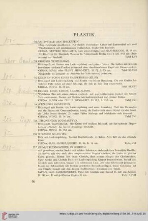 Plastik (Nr. 710-734)
