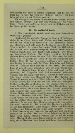44. Die Landdrostei Aurich
