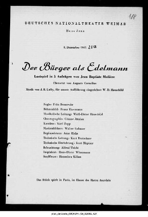 Der Bürger als Edelmann