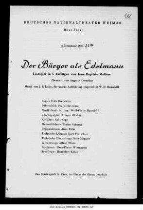 Der Bürger als Edelmann