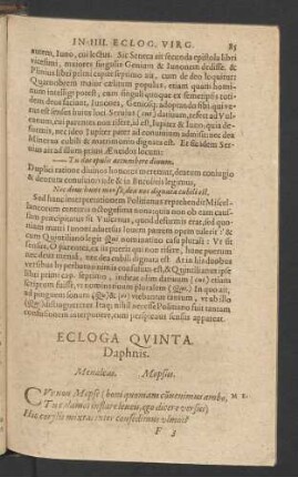 Ecloga Quinta.