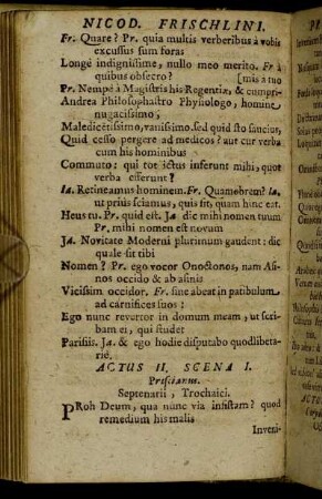 Actus II.