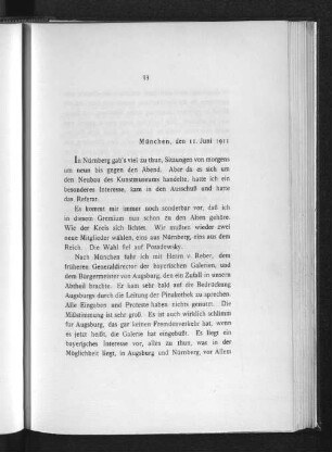 München, den 11. Juni 1911
