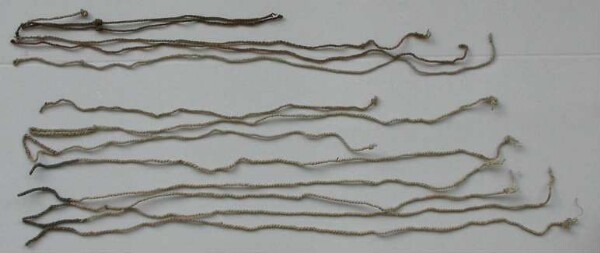 Loose Khipu cords