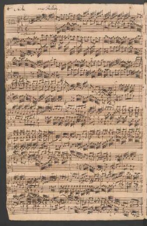 Suiten; cemb; F-Dur; BWV 809