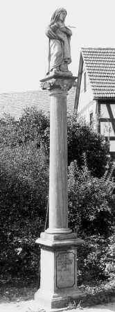 Mariensäule; Flörsheim, Kirschgartenstraße