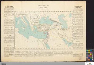 Prophetische Karte der Türkei und der angrenzenden Laender : ein Beitrag zur orientalischen Frage