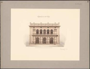 Villa: Rückansicht