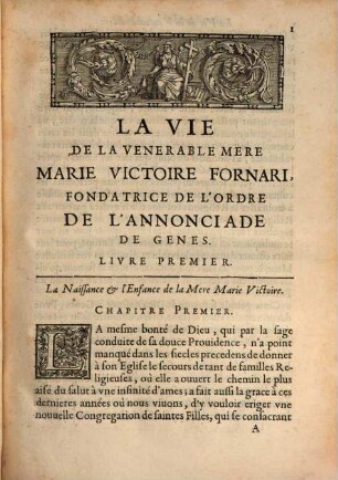 La Vie De La Venerable Mere La Mere Marie Victoire Fornari