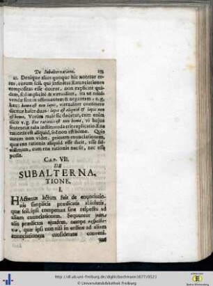 Cap. VII - IX.