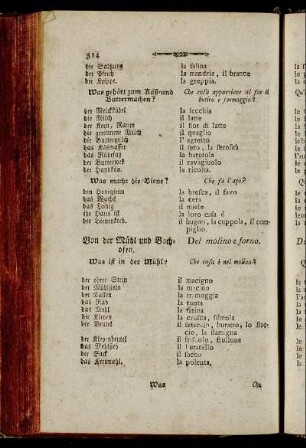 Von der Mühl und Backofen. - Von der sittlichen Tugend.