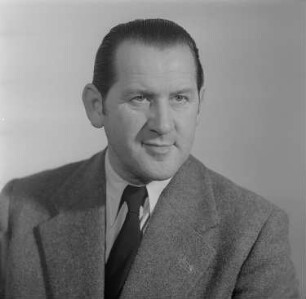 Porträt des Schauspielers Erich Franz : Porträt von Erich Franz