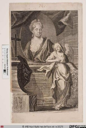 Bildnis Barbara Dorothea Bastineller, geb. Freystein